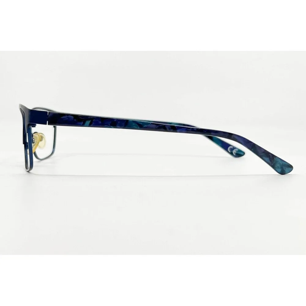 Sofia Vergara Eyeglasses Womens Navy Blue Arminda Marble Frame 52-16-135